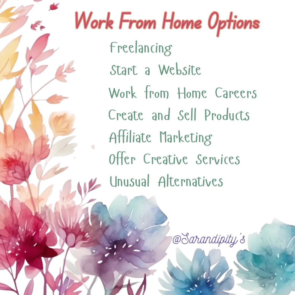checklist of work from home roles