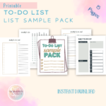 to-do list sample pack mockup