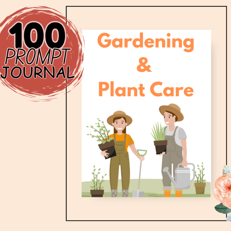 gardening and plant care mockup