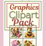 spring bee graphics pack