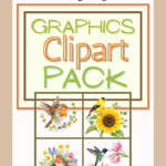 bird clipart pack mockup