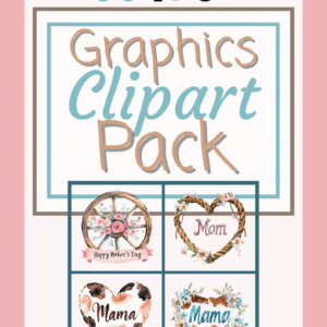 western mom graphics pack