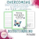 Imposter Syndrome journal mockup