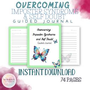 Imposter Syndrome journal mockup