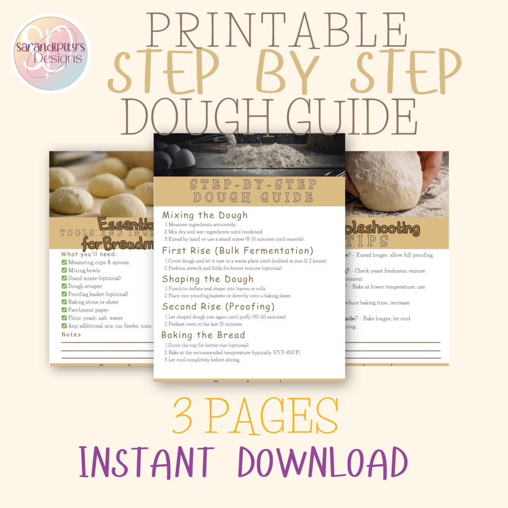 how to make bread dough starter kit mockup