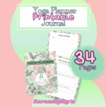 yoga prompt printable journal