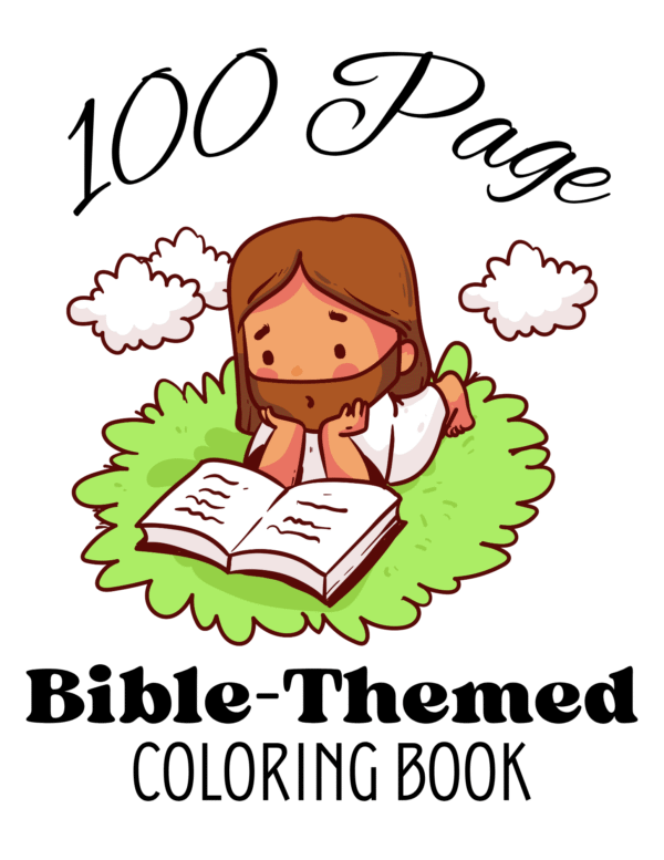 100-Page Bible Story Coloring Book