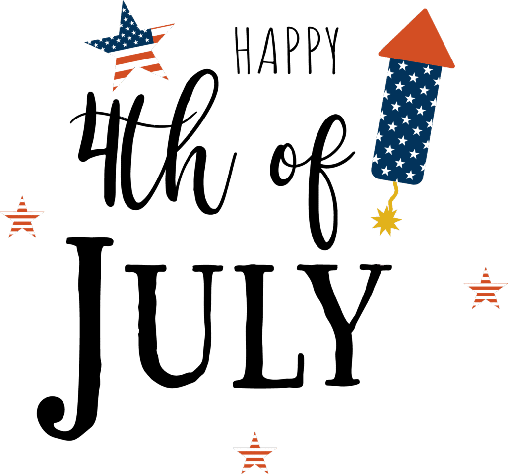 4th of July graphic