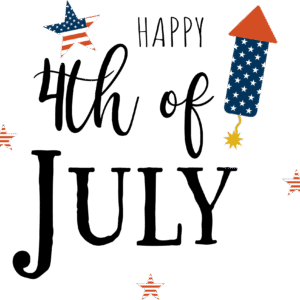 4th of July graphic