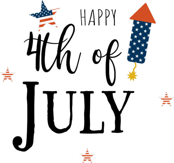 4th of July graphic