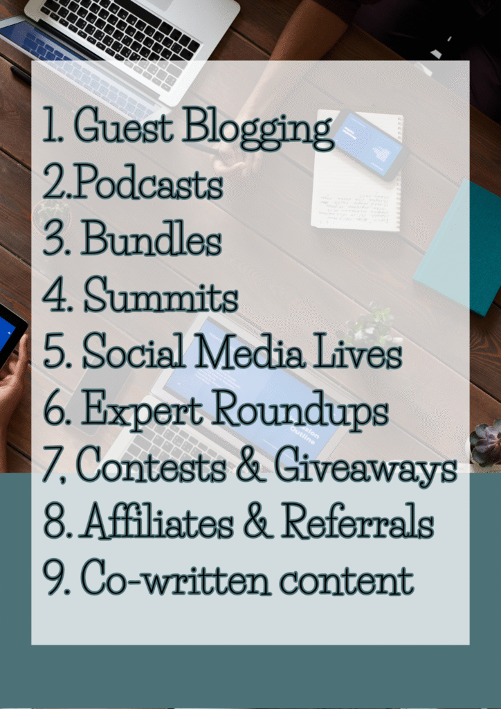 nine ways to grow your audience with collabs