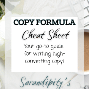 Copy Formula cheat sheet cover