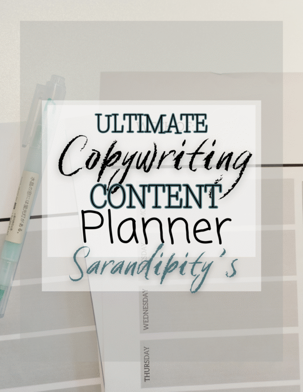 Ultimate Copywriting Content Planner