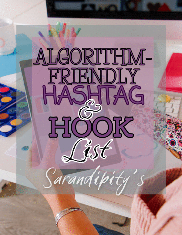 hashtag and hook list