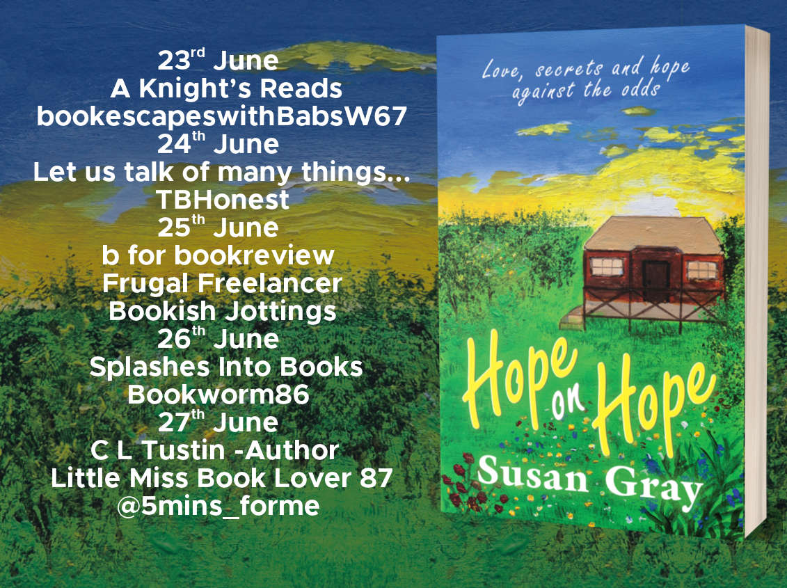Hope on Hope blog tour schedule