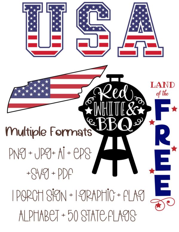 USA Land of the Free Bundle