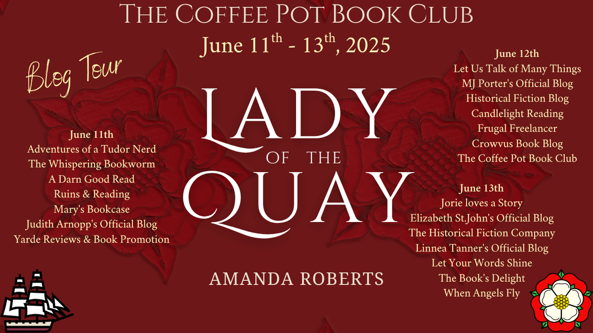 Lady of the Quay blog tour schedule