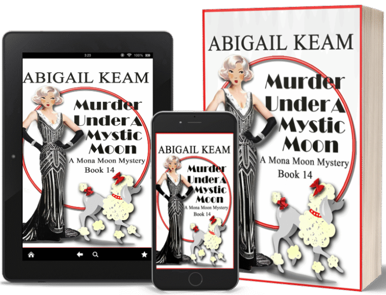 Murder Under a Mystic Moon Book Tour