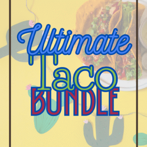 🌮 The Ultimate Taco Bundle Printable Set