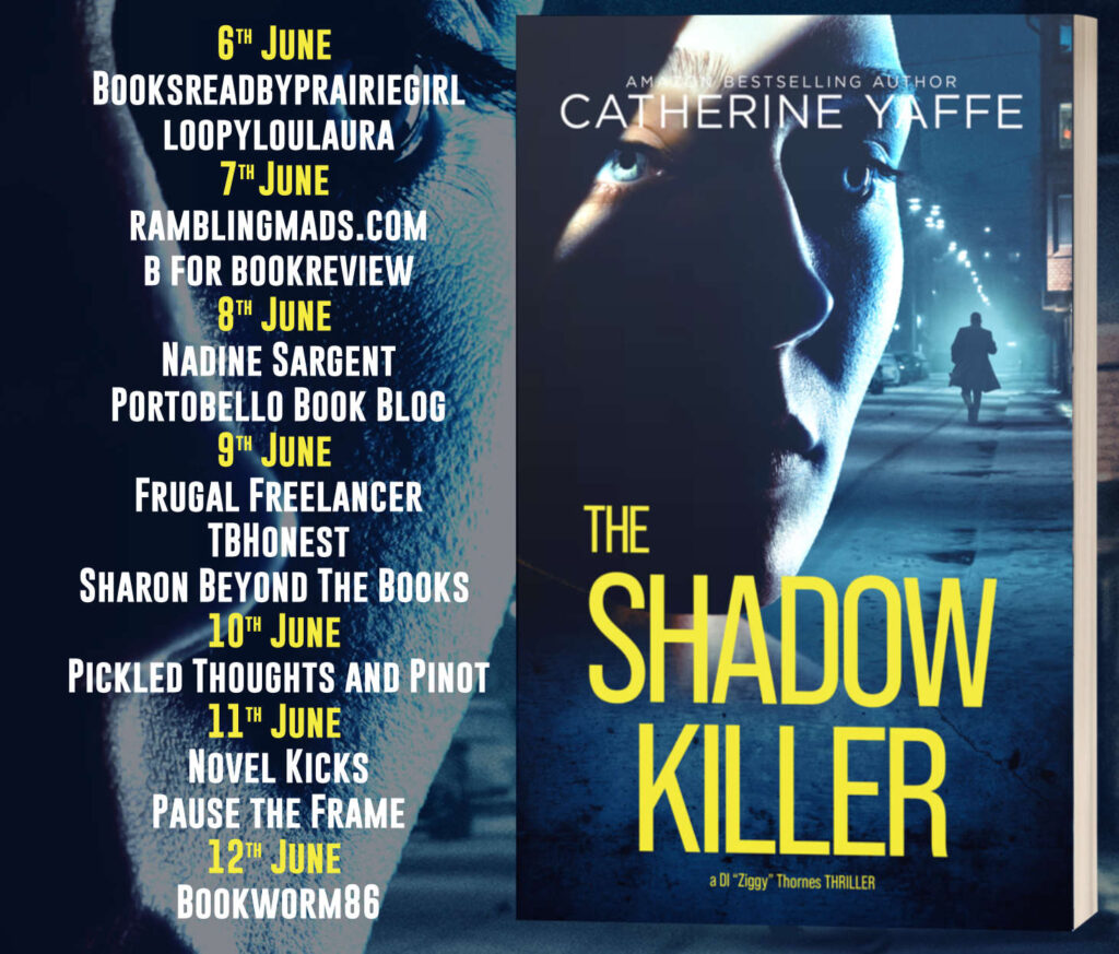 The Shadow Killer blog tour schedule