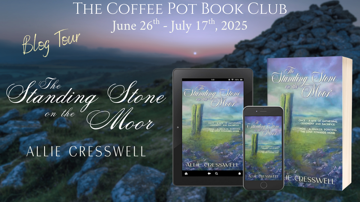 The Standing Stone on the Moore book mockup banner