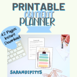 content planner printable
