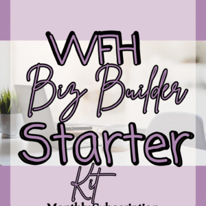 WFH Biz Builder starter kit cover