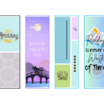 6 Illustrative Printable Bookmarks
