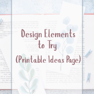 bookmark design elements