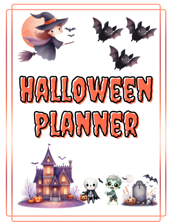 Halloween party planner cover