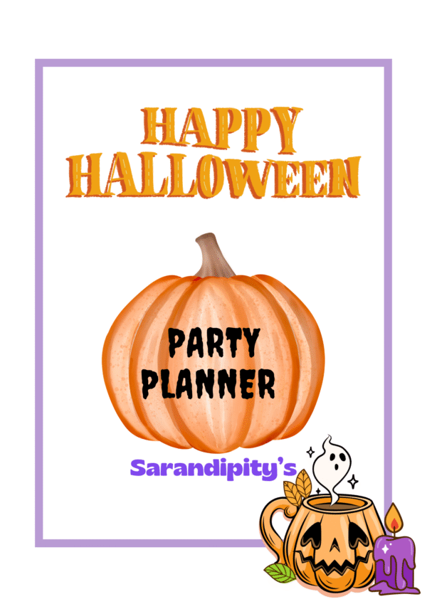 Halloween event planner printable