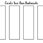 blank bookmark layout