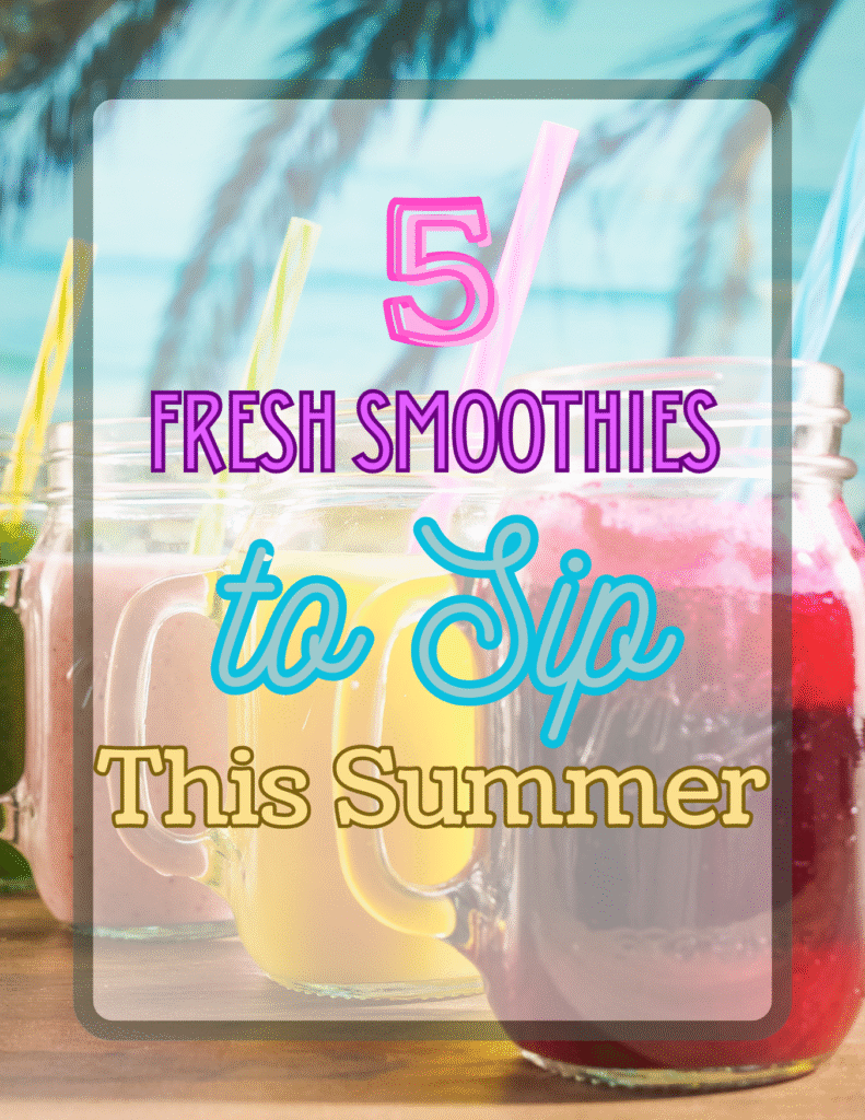 5 Smoothie Recipes for Adults Starter Pack