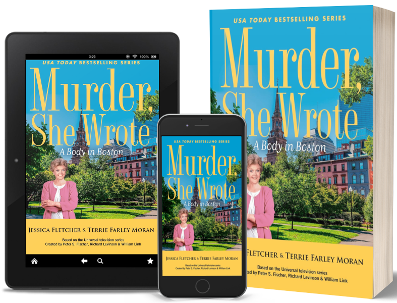 Murder She Wrote book mockup