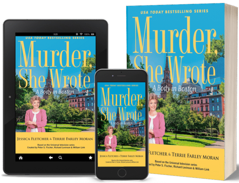 A Body in Boston book mockup