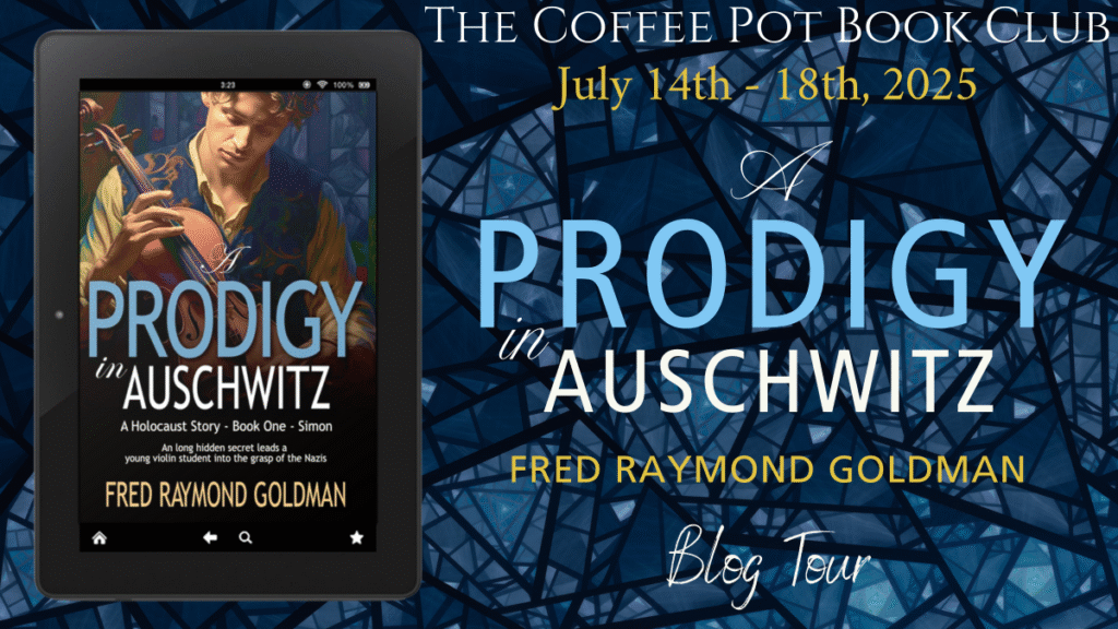Prodigy in Auschwitz blog tour banner