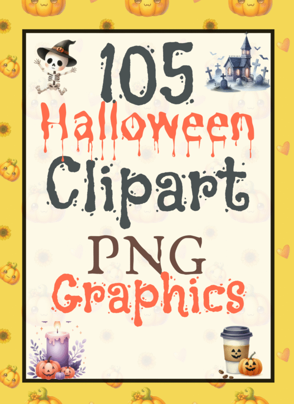halloween clipart graphics pack