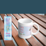 adult bible verse bookmark and mug wrap bundle
