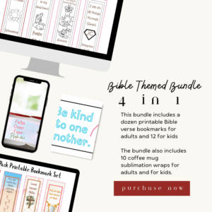 4 in 1 Bible-themed pack