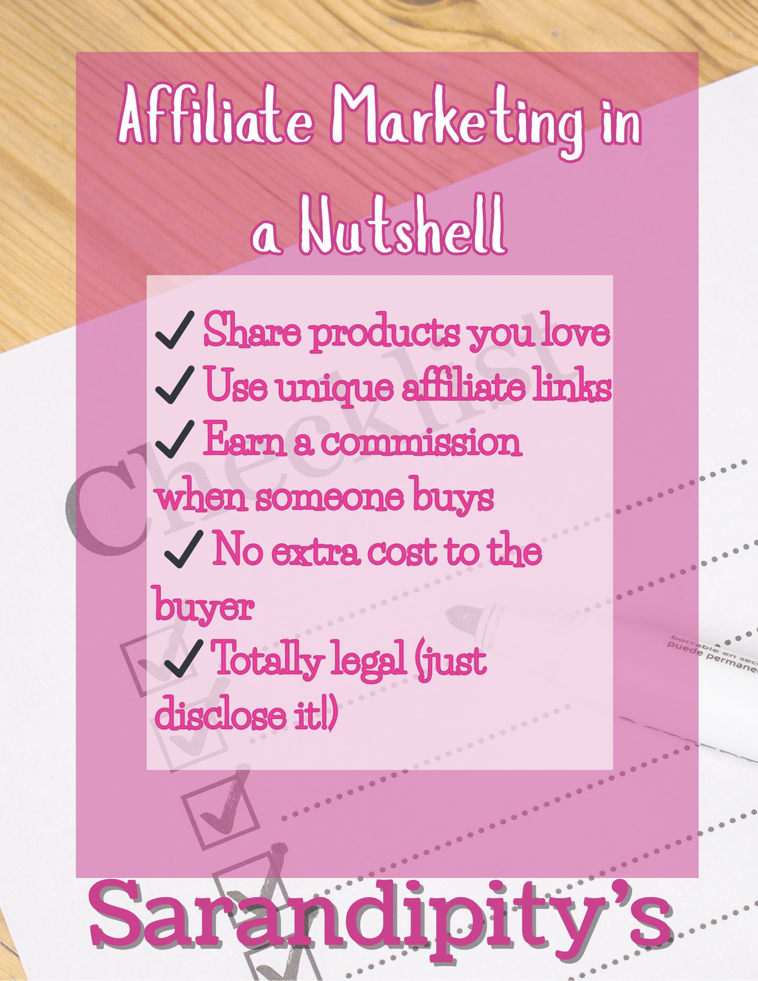 affiliate marketing in a nutshell
