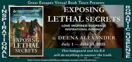Exposing Lethal Secrets book tour banner
