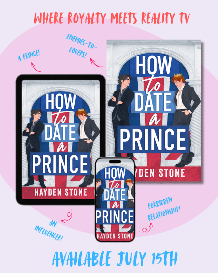 How to Date a Prince book mockup
