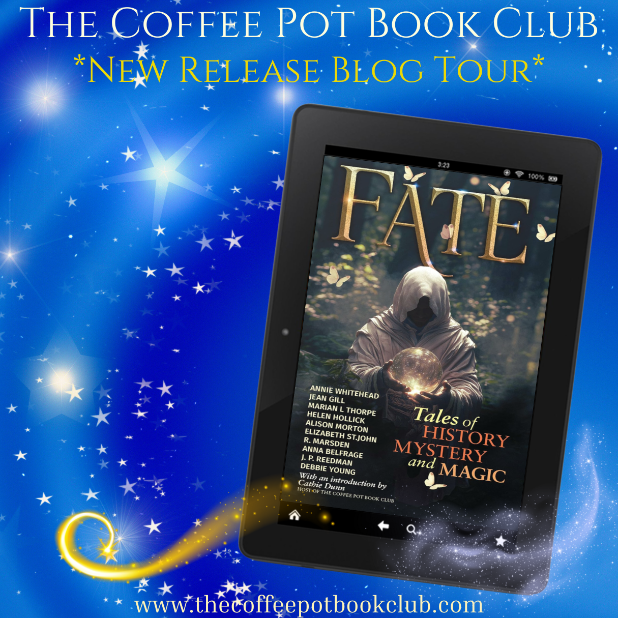 FATE: Tales of History, Mystery and Magic blog tour promo graphic