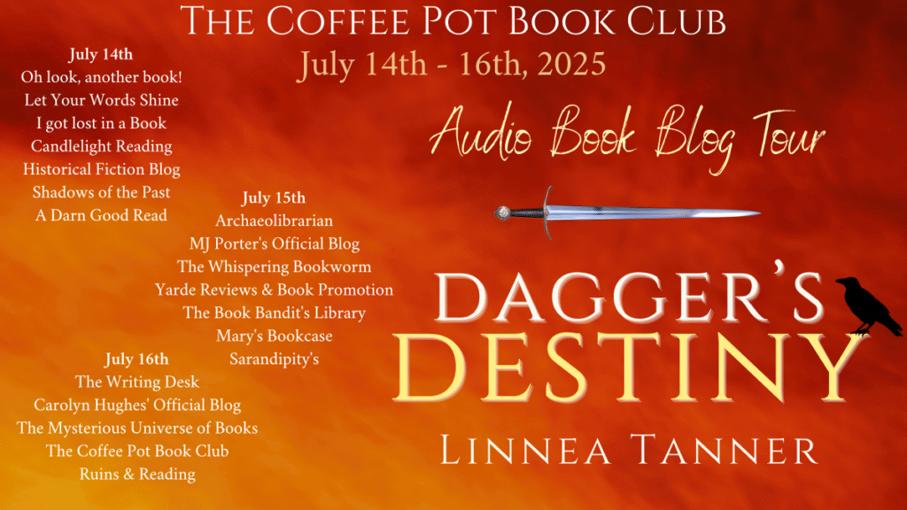 Dagger’s Destiny blog tour schedule
