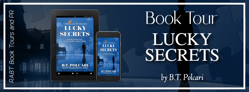 Lucky Secrets book tour banner