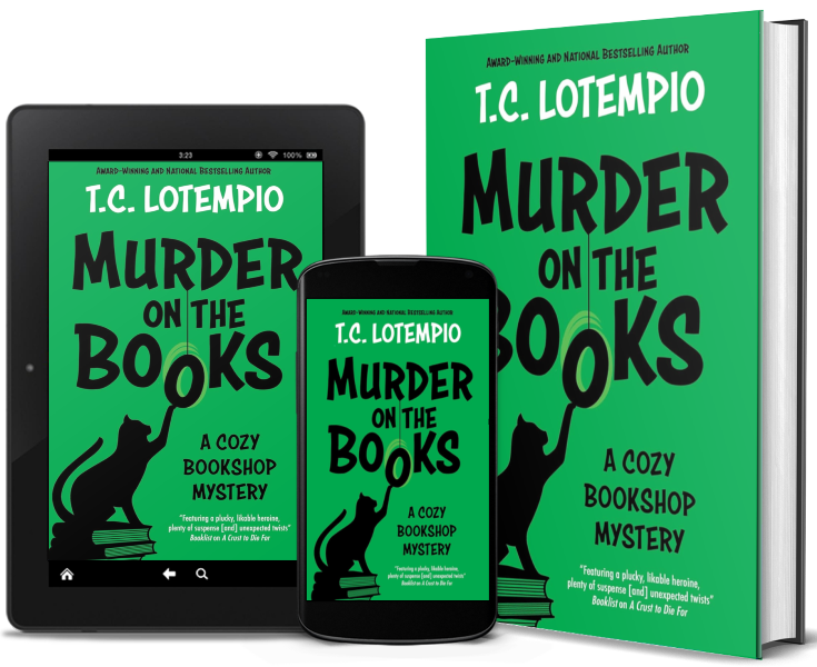Murder on the Books book mockup