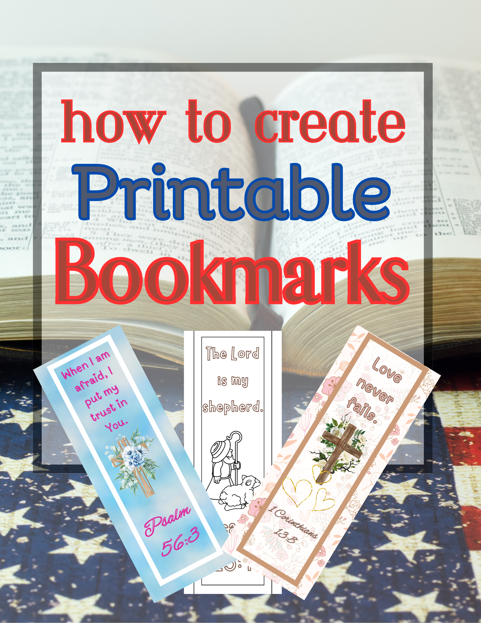How to Create Printable Bookmarks to Sell in Your Digital Shop in 4 Steps