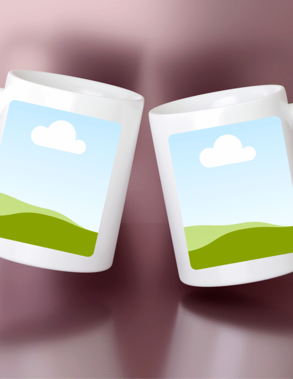 mug wrap mockup template