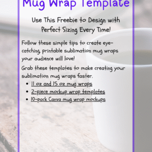 mug wrap freebie template