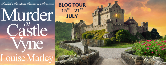 Murder at Castle Vyne blog tour banner